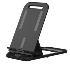 XO C73 Adjustable Table Top Or Desktop Phone Holder Black