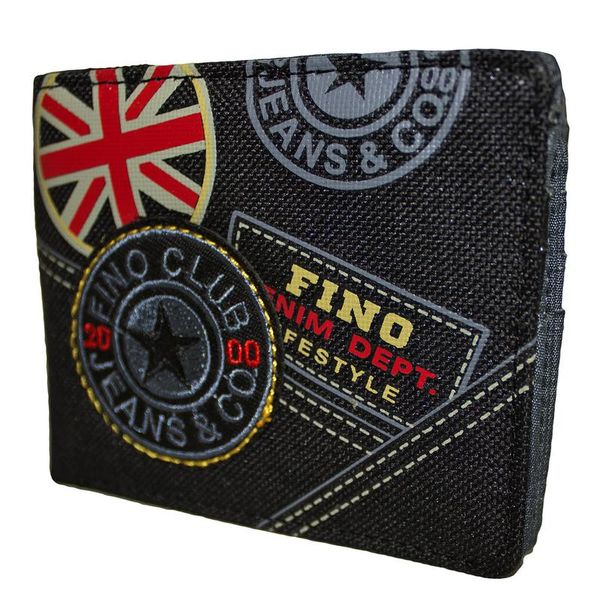 Fino SK-FZ23 Denim Lifestyle Card Holder Wallet with SD Card Holder