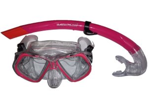 Saekodive PVC Mask &amp; Snorkel Set - Snr - Pink