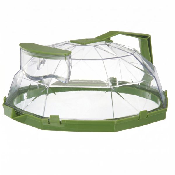 10-Inch Microwave Splatter Cover with Water Steamer