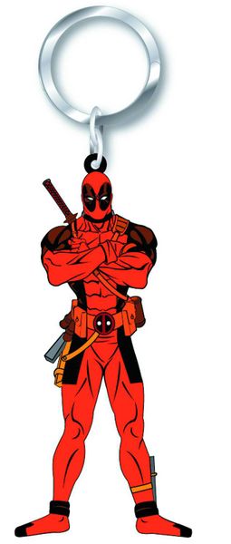 Deadpool Figural Soft Touch PVC Keyring