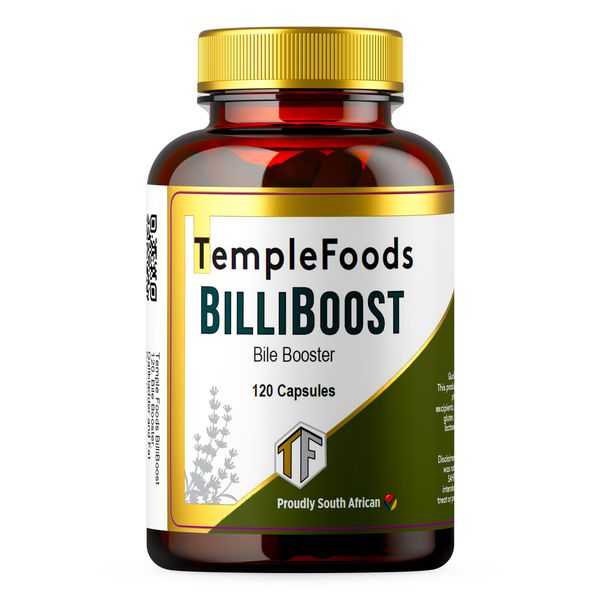 Temple Foods BilliBoost. Bile Booster.