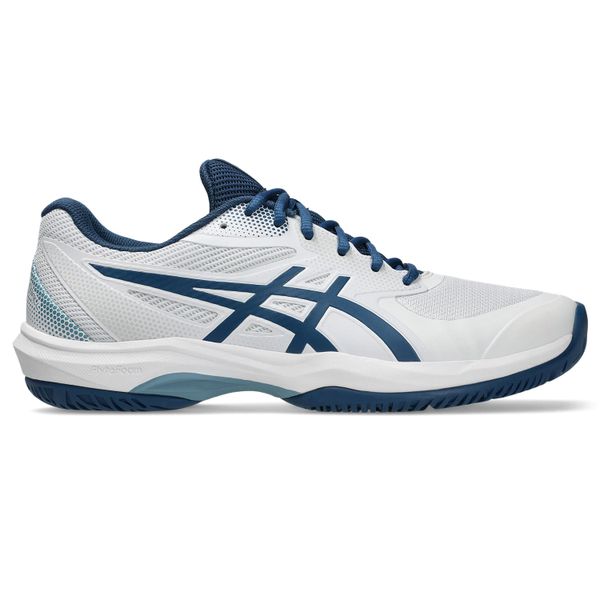 ASICS Men's GAME FF Pickleball Shoes - White/Twilight Blue