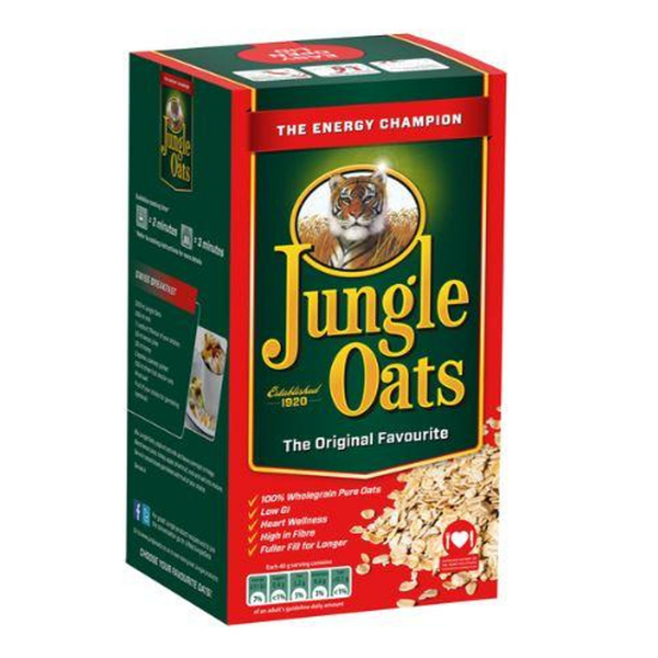 Jungle Oats Original Pouch 500g x 12