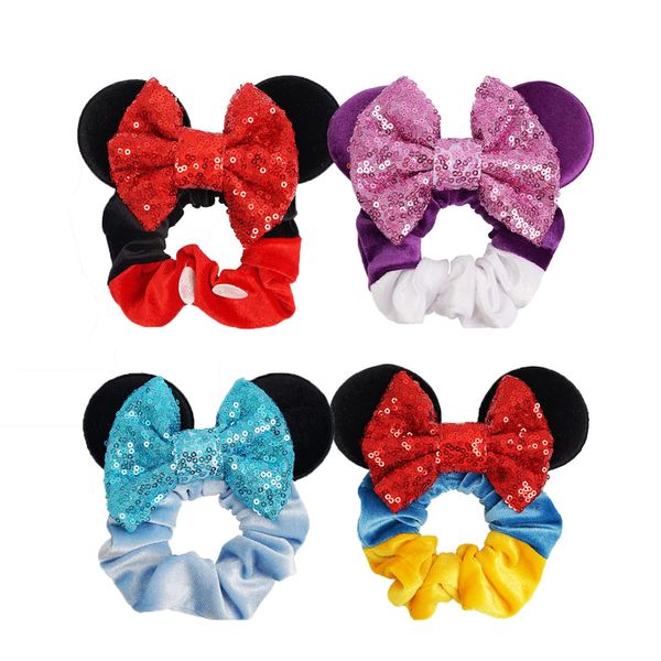4 Pack Mouse Ears With Sequins