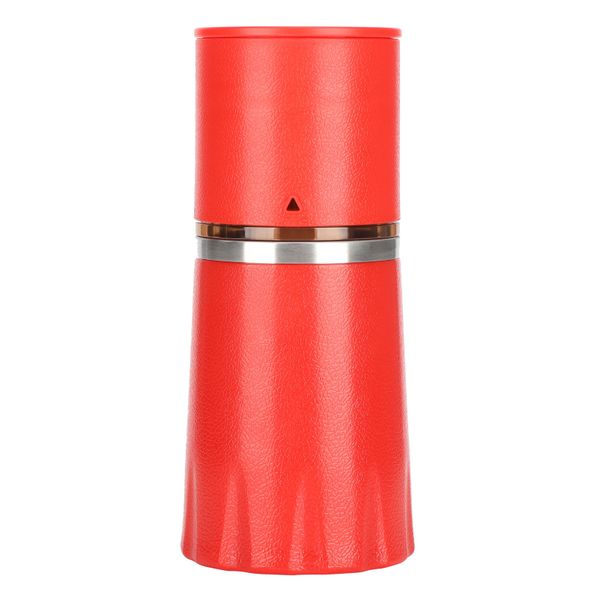 4 in 1 Coffee Maker Coffee Grinding Cup Manual Bean Grinder Red