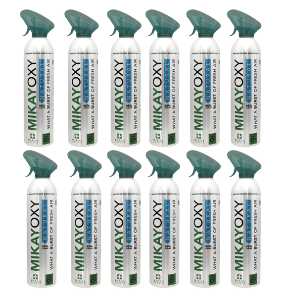MikayOxy 95% Oxygen 18L x 12