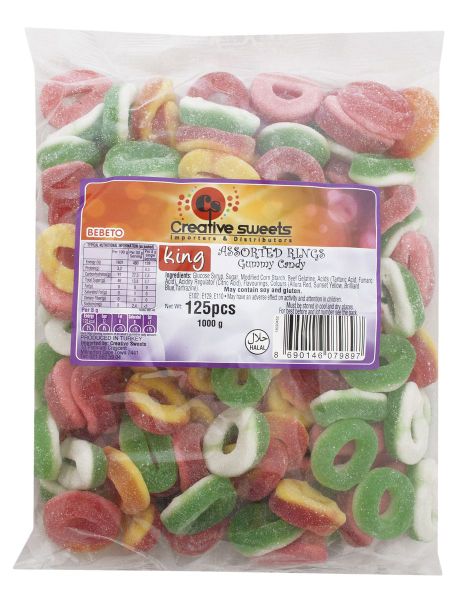 King Candy - Assorted Flavored Ring Candy