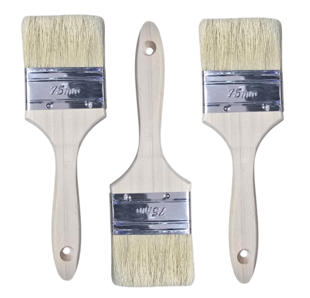 Camco Paint Brush 75MM - Pack of 3 - Fibreglass Brush