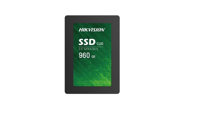 Hikvision SSD C100 Series 2.5'' 960GB- Up to 560MB/s Read Speed, Reliable