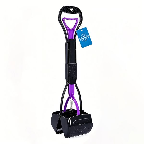70cm Long Portable Pet Pooper Scooper with Long Handle for Dogs and Cats