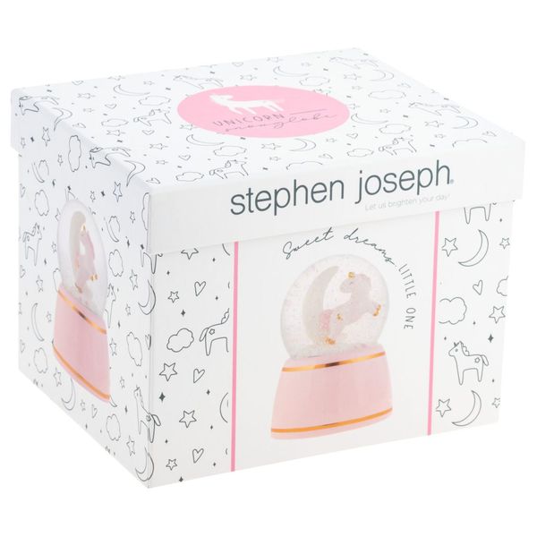 Stephen Joseph Snow Globe Unicorn