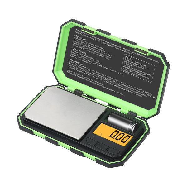 200g/0.01g Digital Pocket Scale, LCD Display, 6 Unit Measurements