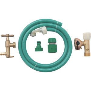 Rutland Brass Outdoor Tap Set