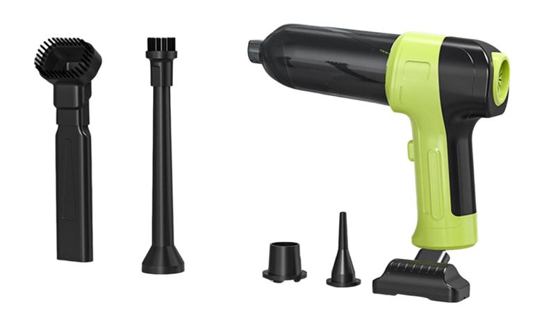 MD-12 Rechargeable Handheld Vacuum Cleaner - 120 W, 9000 PA, Cordless Mini