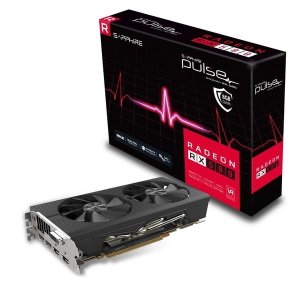 Sappire RX-580 Pulse Edition 8GB Core Clock Edition Graphics Card