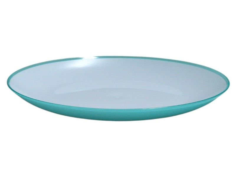 Dinner Plate Plastic Duo Tone Dia25 cm - Set of 4 - Pink