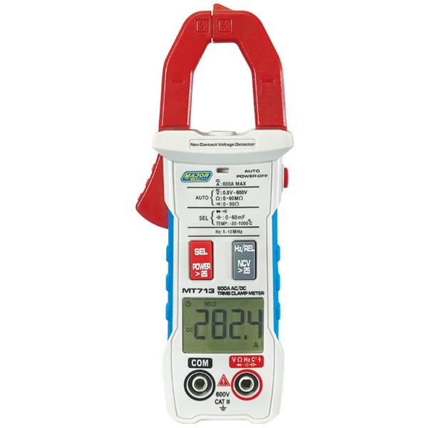 Major Tech 600A AC/DC Clamp Meter (MT713)