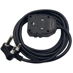 Selectrix 5M 16A Extension cord with Double Coupler - 250V - 3500W