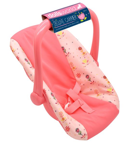 Baby Doll Car Seat Carrier for Newborn Dolls - Portable Pretend Play Toy