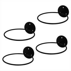 4 Piece Iron Basketball Football Volleyball Storage Rack