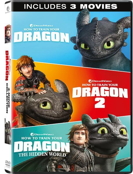 How to Train Your Dragon 1-3(DVD)