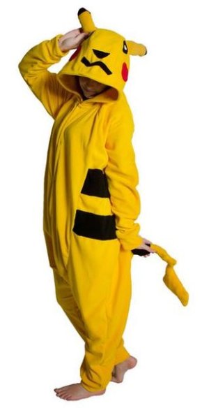 aFreaka - Adults Pikachu Inspired Onesie in Yellow &amp; Black