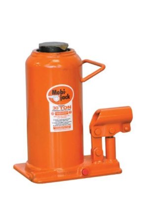 Mobi Jack - 30 Ton Hydraulic Bottle Jack - Orange