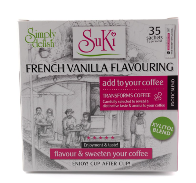 Simply Delish - SuKi - French Vanilla - Sweetener - 12 Pack