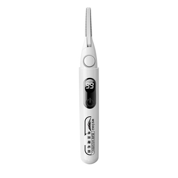 Heated Eyelash Curler, Mini Electric Eyelash Curler with LED Display