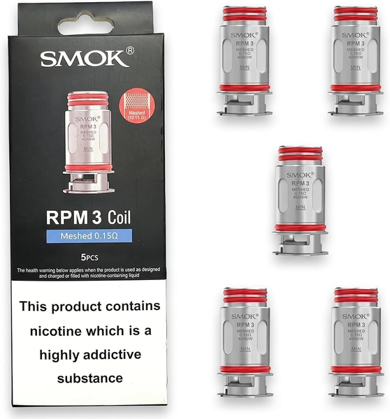 SMOK RPM 3 0.15 Ohm Mesh Coils [Pack of 5]