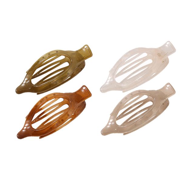 4PCS 5In Flat Claw Clips for Women Big Flat Hair Clips for Thick Thin Hair