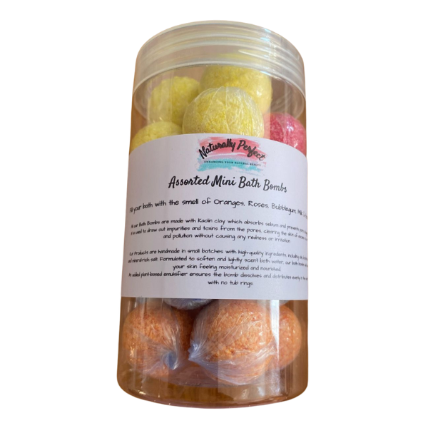 Naturally Perfect Assorted Mini Bath Bombs