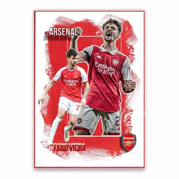 Fabio Viera Arsenal Poster - A1