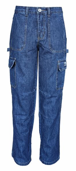 Soviet Rhythm Boys Oversized Denim Jeans - Dark Indigo