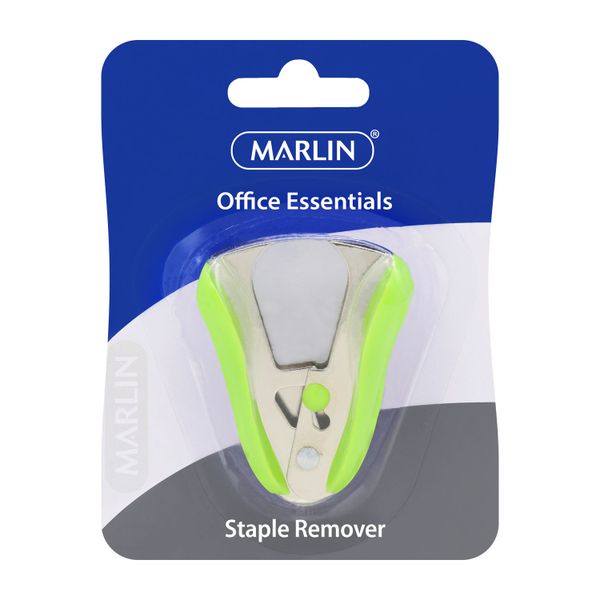 Marlin Office Essentials Staple Remover Blister Card Assorted Colours