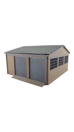 South African Model Railways : SAR Railway Repair Building (RMT) (HO)
