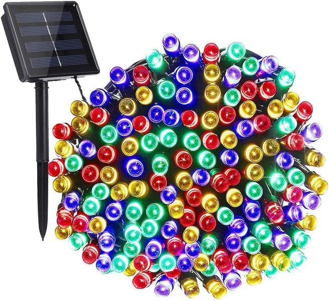 10M RGB LED Multicolor LED Solar String Lights- SD