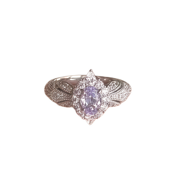Enchanted Bloom Asymmetrical Ring