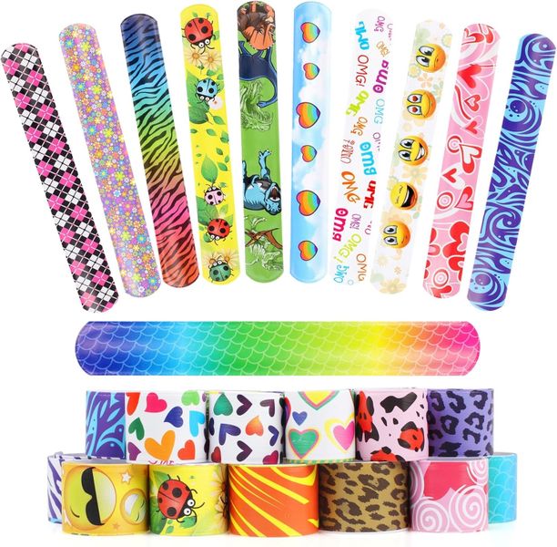 Snap, Crackle, Pop! 20 Coloruful Snap On Bracelets for Endless Fun!
