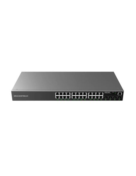 Grandstream Enterprise L2 24 port Managed GbE PoE+ Switch 360W