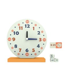 AY-409 Educational Wooden Clock Learning Toy Set - Early Time Cognition