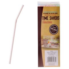 Flexible Drinking Straws 18cm Box 200 - 3 Pack