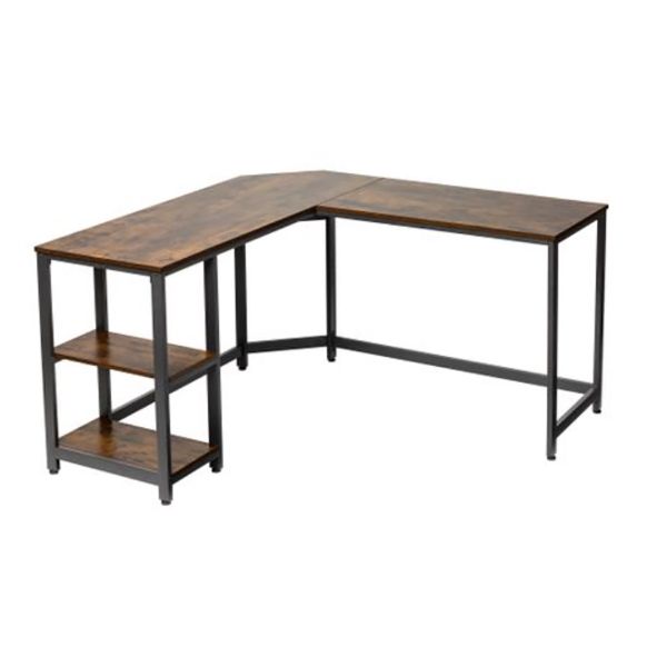 1.38M L Shaped Desk Corner Laptop Table