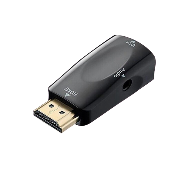 HDMI to VGA Adapter with Audio - HDMI Male to VGA Female 1080p Converter