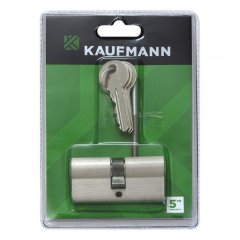 Kaufmann Satin Nickel Euro Cylinder Only - 65mm