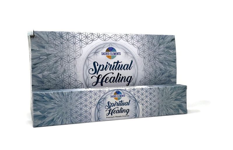 Sacred Elements Incense Sticks - Spiritual Healing - 12 Pack