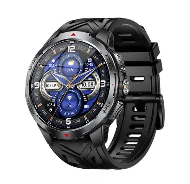 Military Smart Watch Men Fitness Tracker:1.8" HD Screen 1100mAh Battery