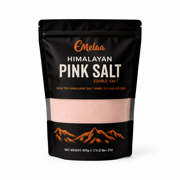 eMelaa Himalayan Pink Salt Edible Fine Crystals