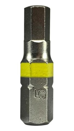 Duratool (DT000455) Hex Driver Bit, Torx, Tamperproof, TT25 Tip, 25 mm